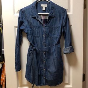 Jessica Simpson Maternity | denim tunic